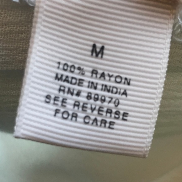 Bailey & Chloe Boho Embroidered Tunic Top Fringe M - Picture 6 of 8